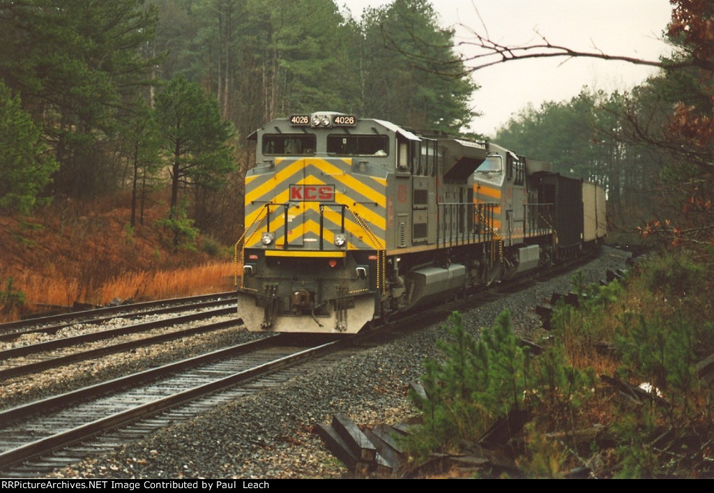 DPU's on loaded coal train